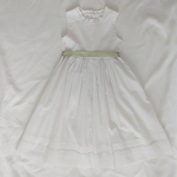 Strasburg girls white flower girl/ communion dress EUC - Picture 7 of 9